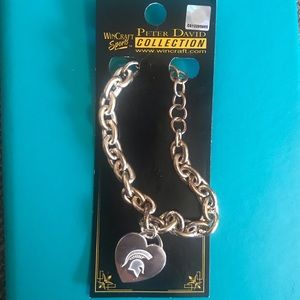 NWT Michigan State University Bracelet